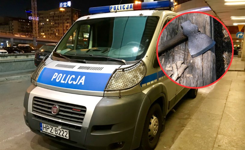 30-latek zaatakował toporkiem ratownika medycznego. Ranny ruszył w pogoń