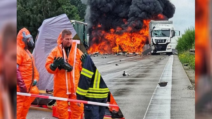 Niemcy zidentyfikowali ciała Polaków. Podwójna tragedia na autostradzie A2