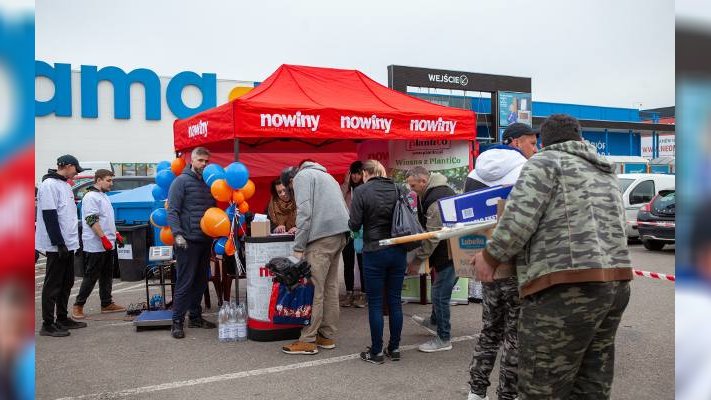 W Rzeszowie rozdawano sadzonki za surowce wtórne w ramach akcji ekologicznej [ZDJĘCIA]