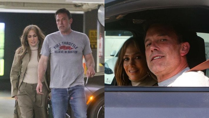 Jennifer Lopez i Ben Affleck przyłapani podczas rodzinnego wypadu do kina! Plotki o kryzysie ucichną? (ZDJĘCIA)