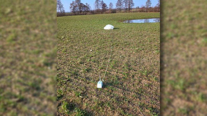 Znaleziono balony z cyrylicą. Wiadomo, do czego służyły